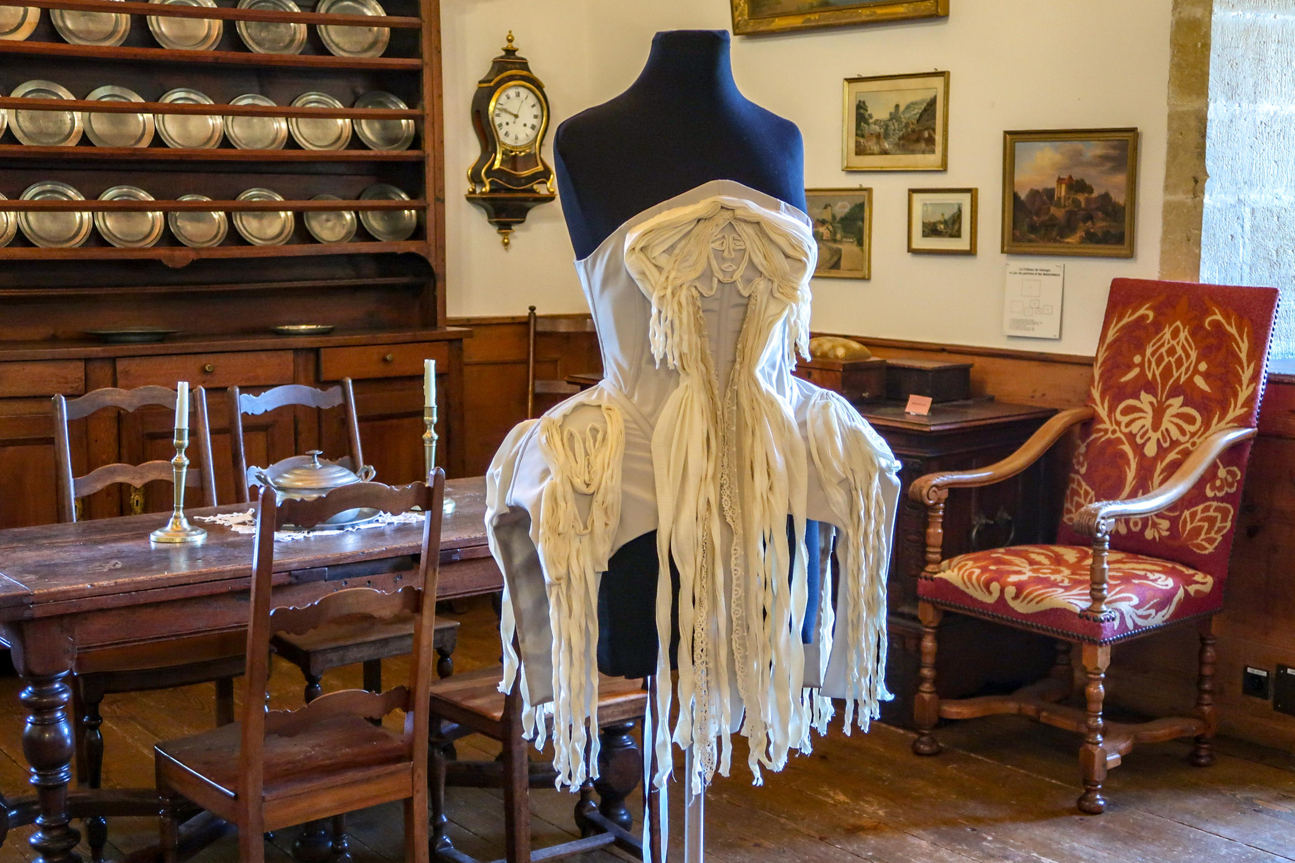 Corset sur un mannequin