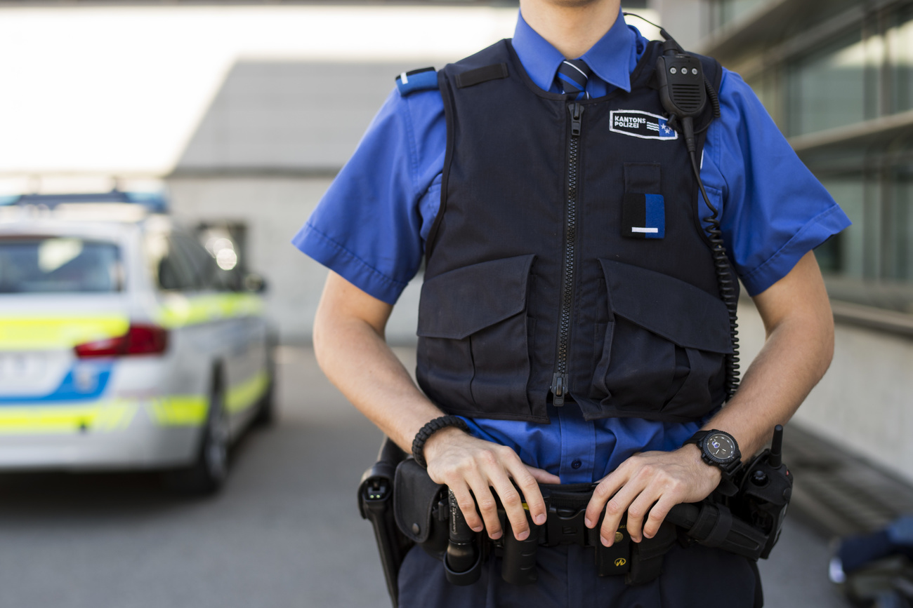 Swiss police officer