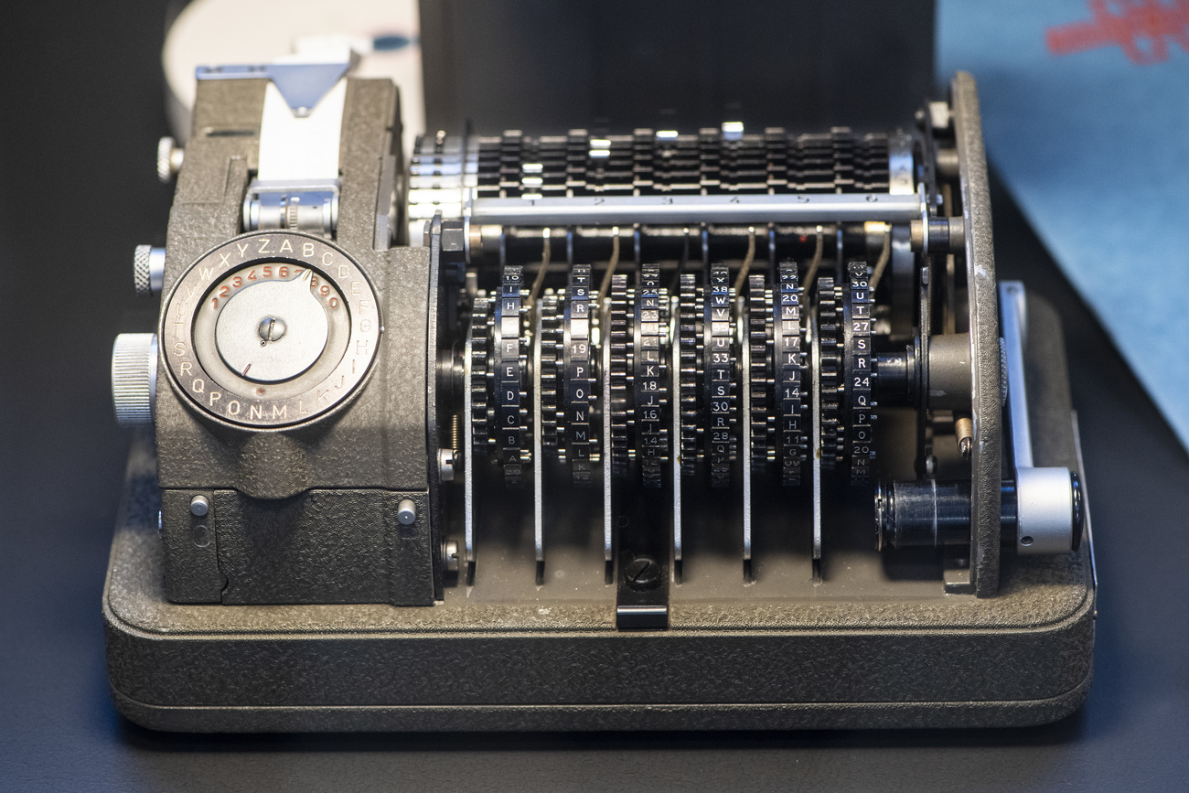 Crypto AG encryption machine dating back to the 1950s