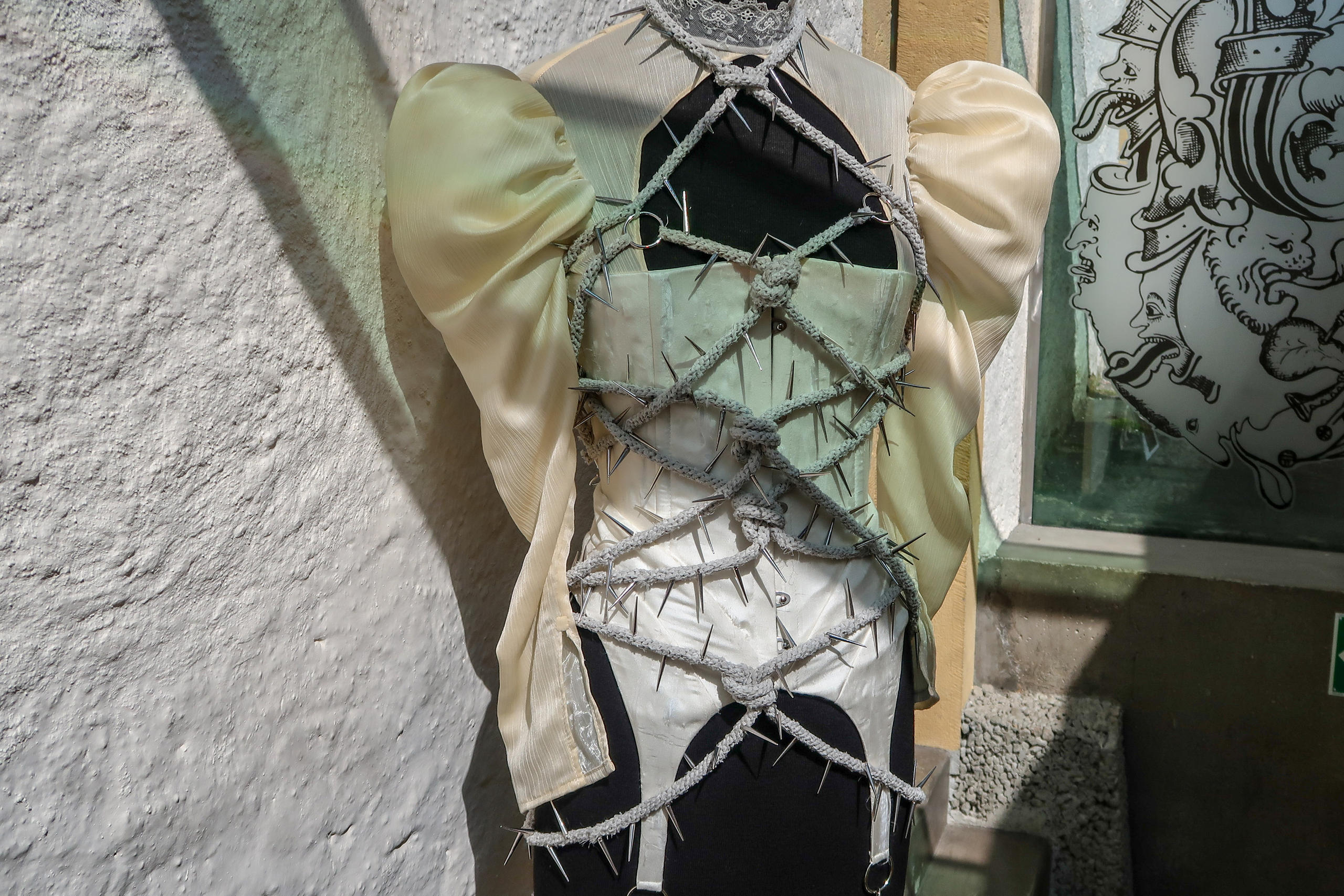 Corset sur un mannequin