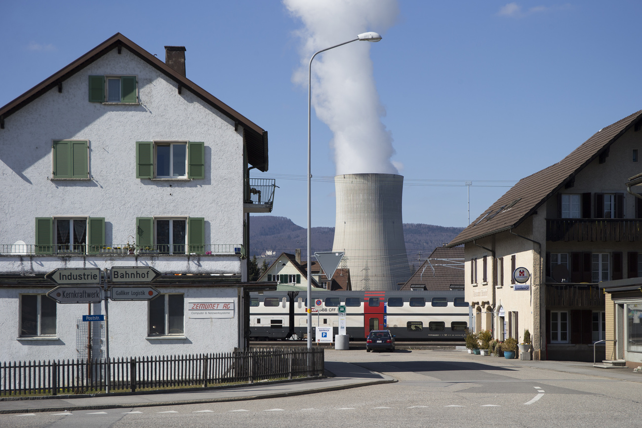 village and nuclear plant