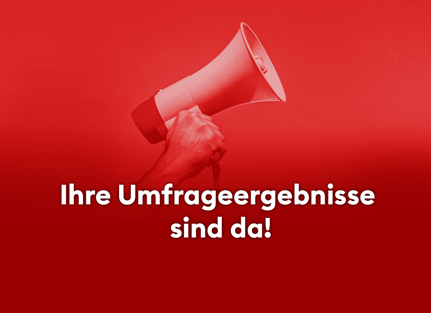 Illustration mit Megaphone