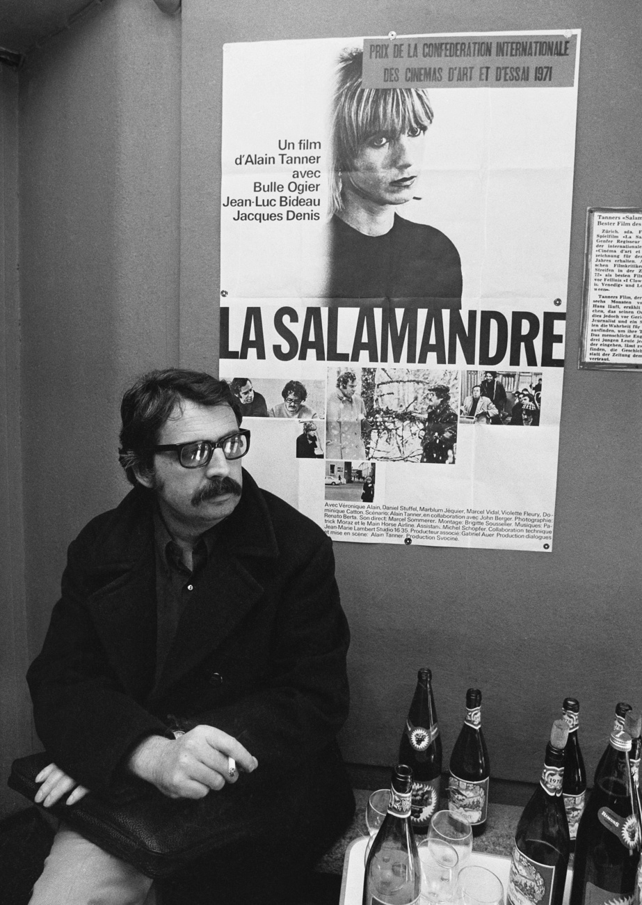 O cineasta Alain Tanner em 1972