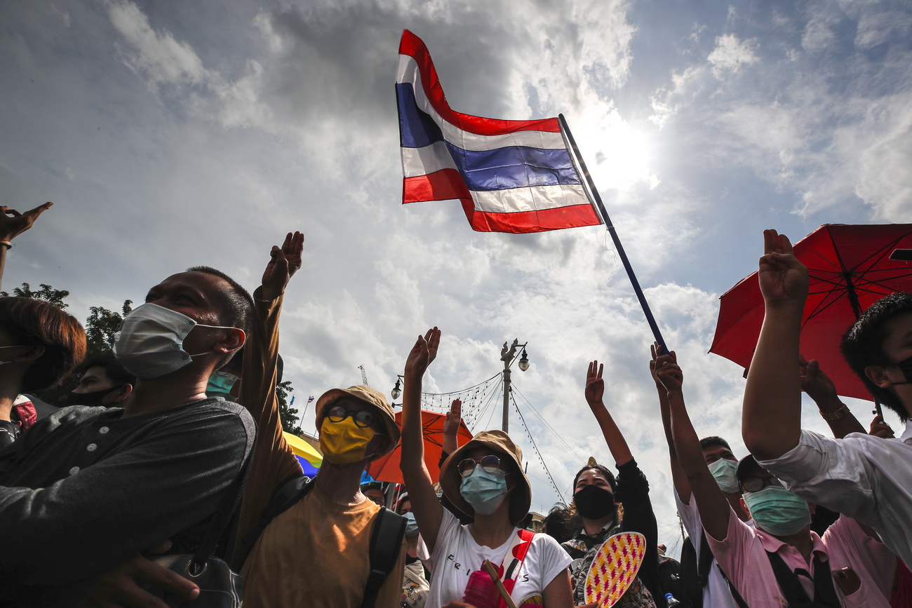 protests in Bangkok