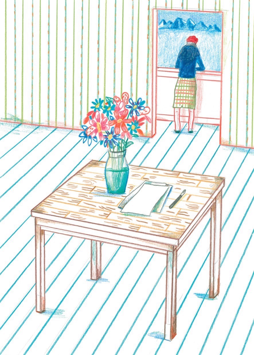 Dessin d Albertine