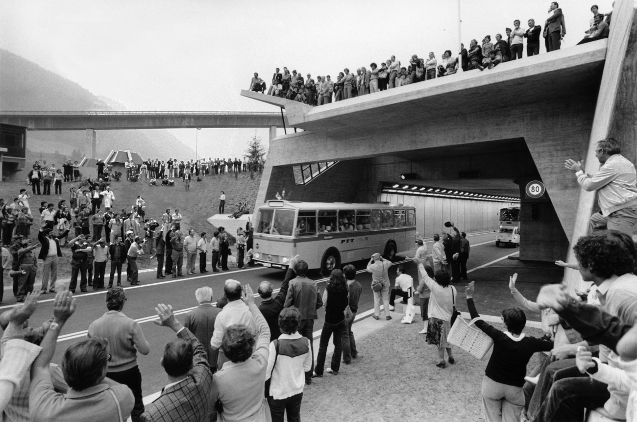 Tunnel du Gothard 1980