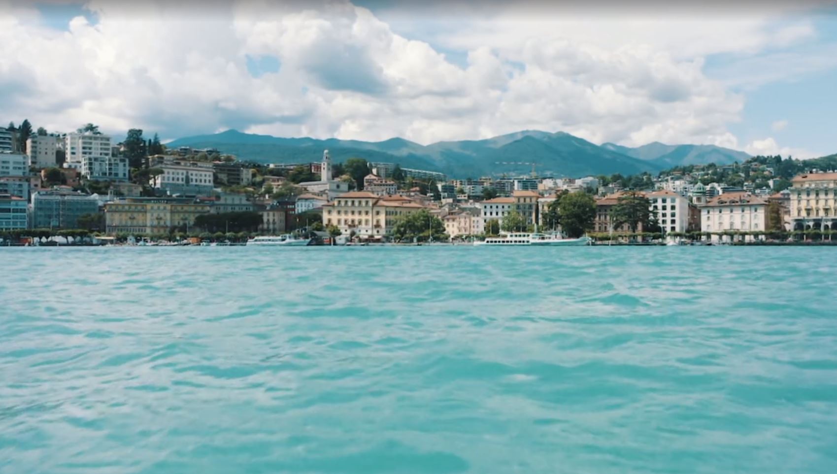 Lugano dal lago