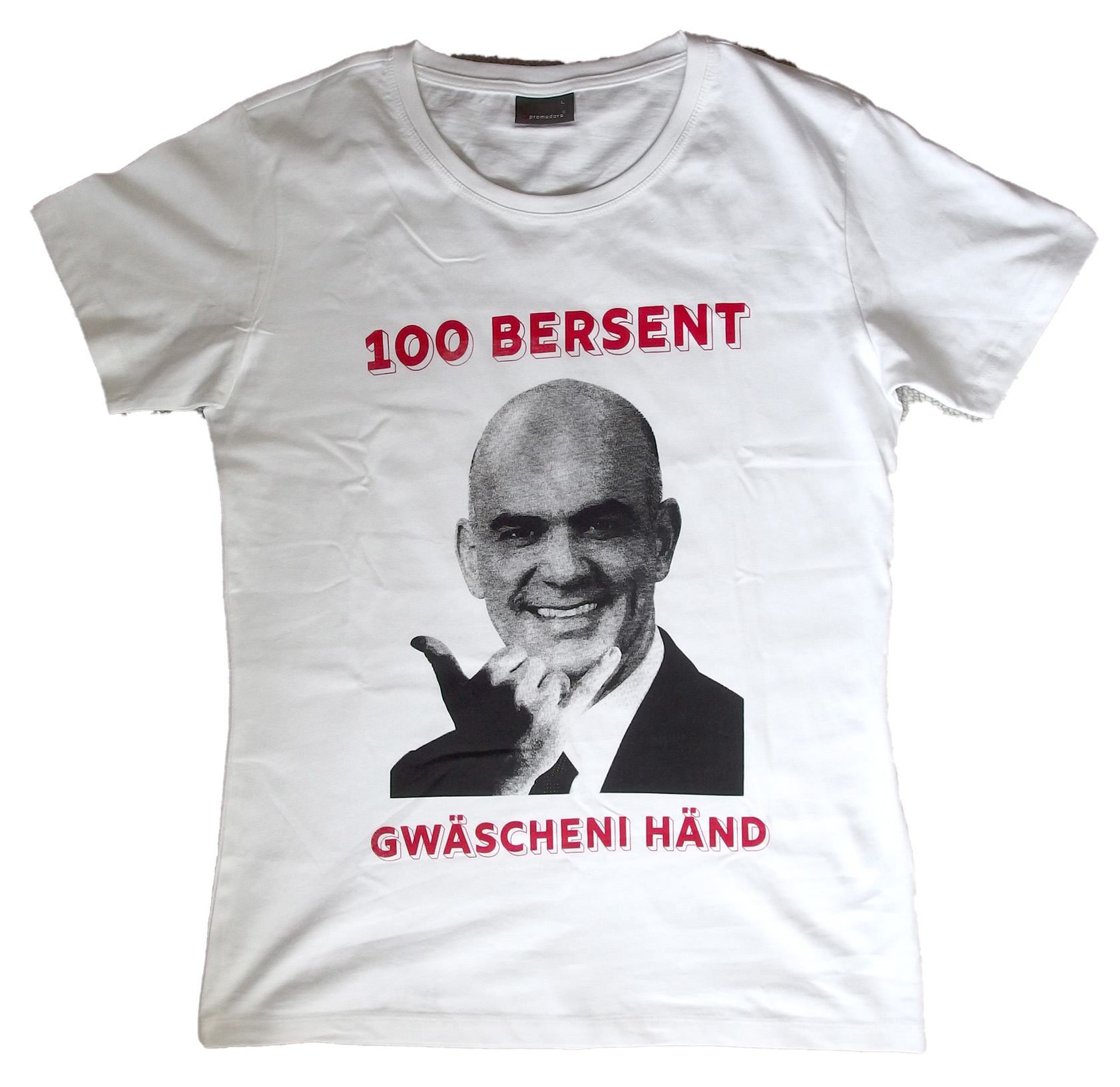 T-Shirt mit lustigem Spruch von Bundesrat Berset