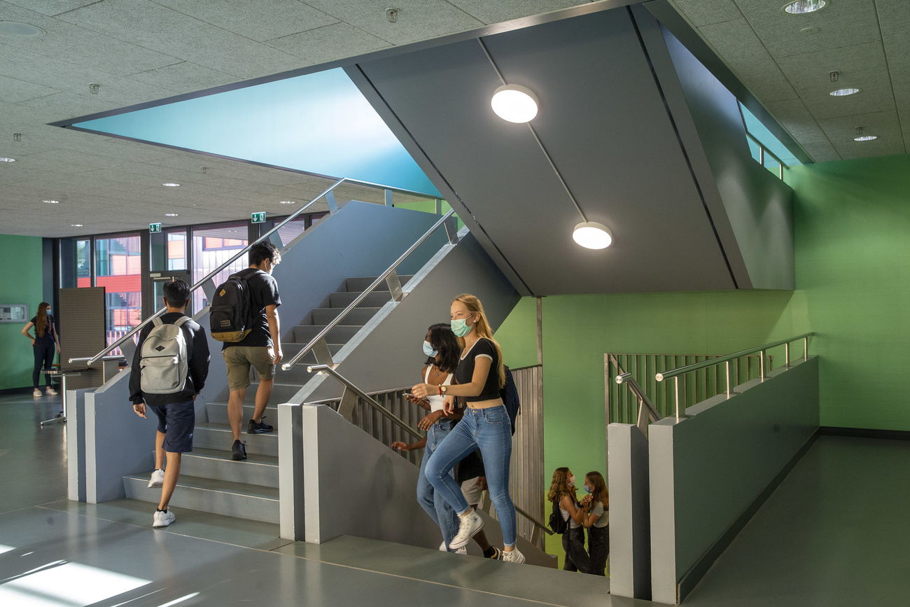 Allievi di una scuola secondaria a Ginevra