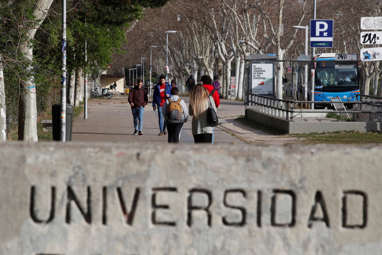 Students in Madrid