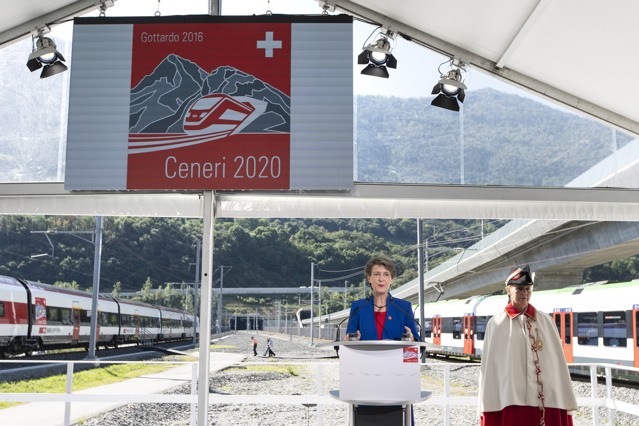 Sommaruga at Ceneri Base Tunnel