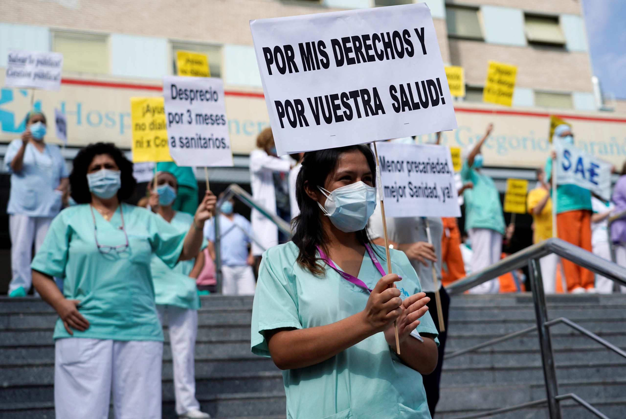 Manifestaciones de enfermeras