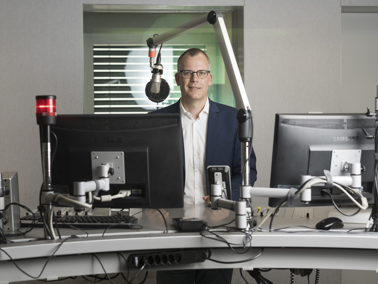 Beat Soltermann, Redaktionsleiter und Moderator der SRF Sendung Echo der Zeit