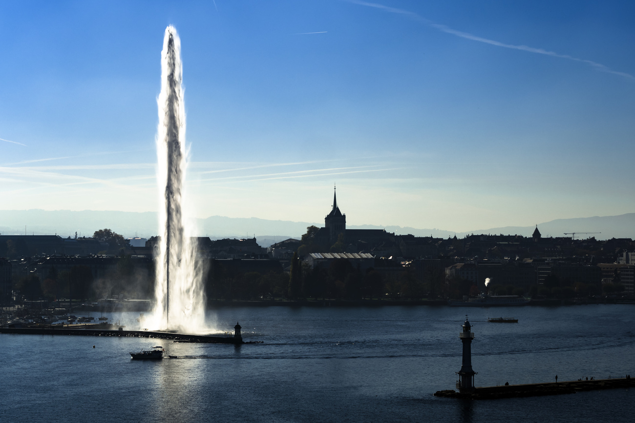 Jet d eau in Geneva