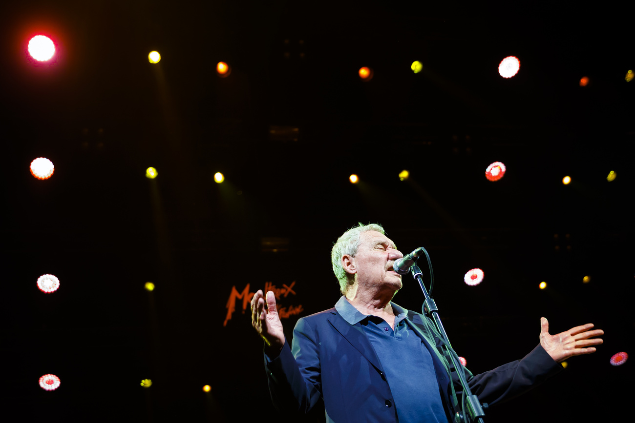 Paolo Conte al Jazz Festival di Montreaux nel 2018.