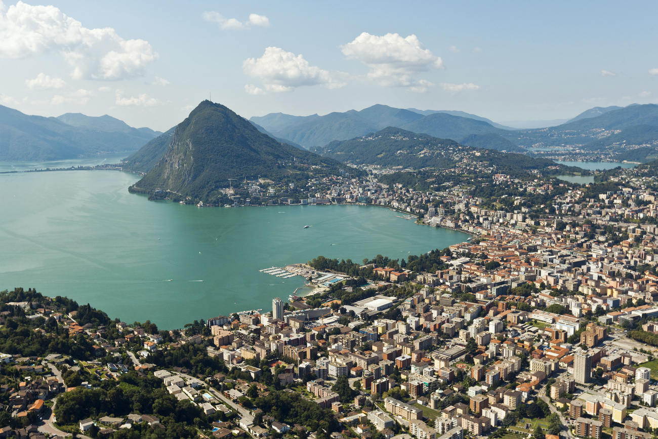 lugano dall alto