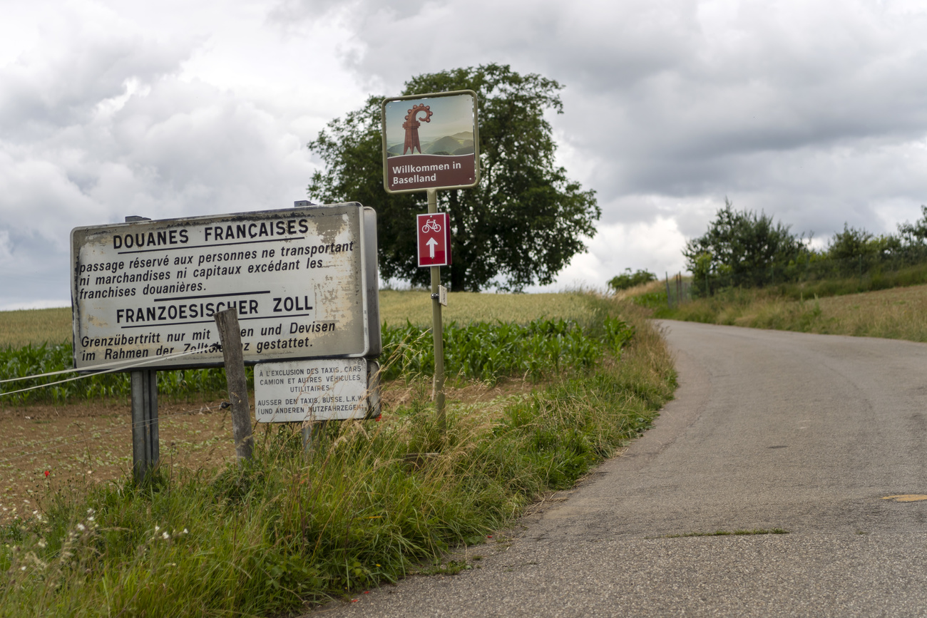 Grenzübergang Frankreich Schweiz