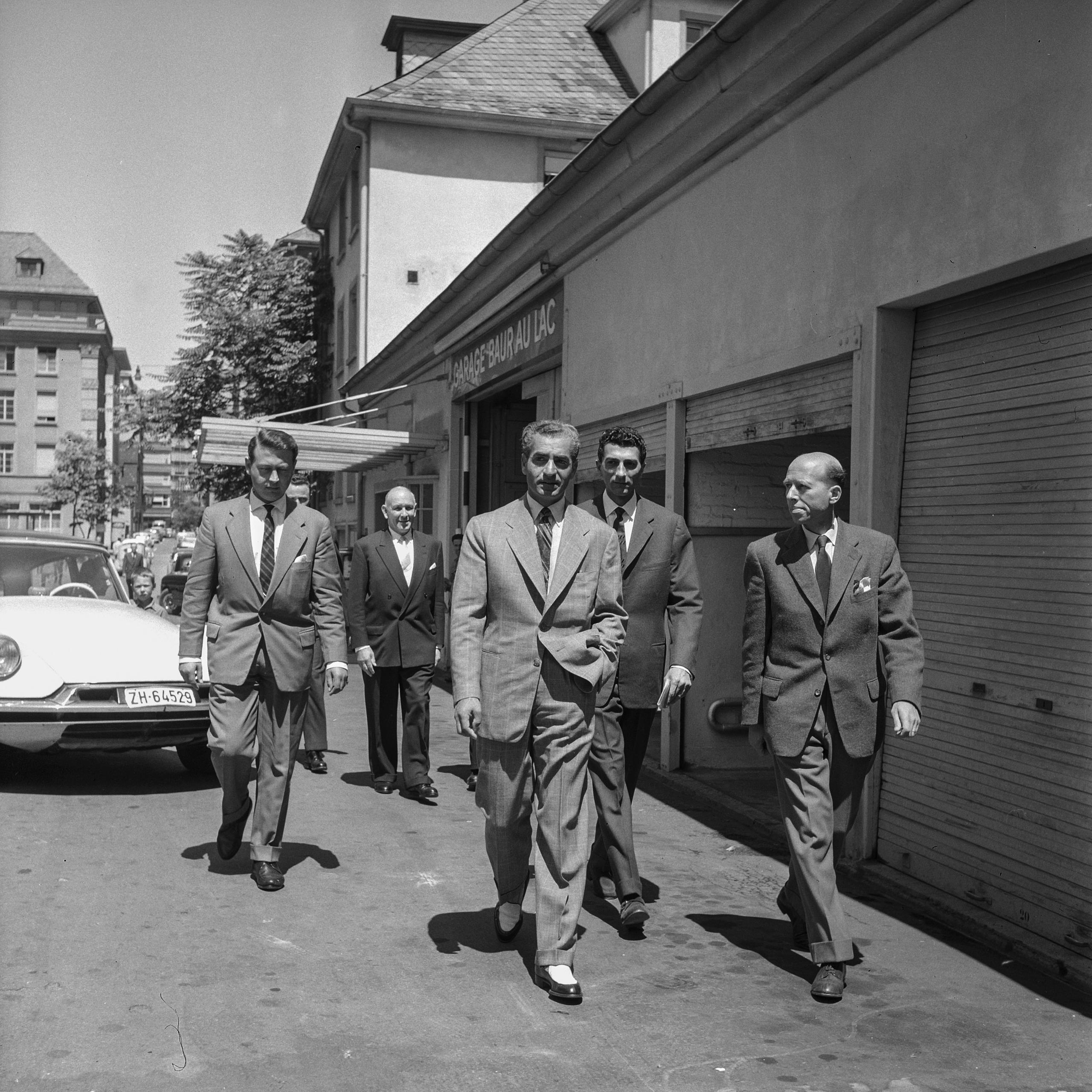 Reza Pahlavi in Zürich 1957