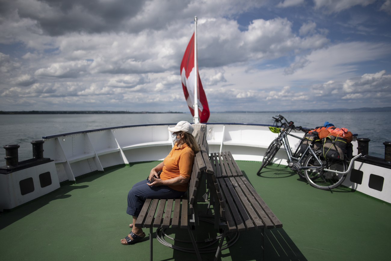 woman on ship