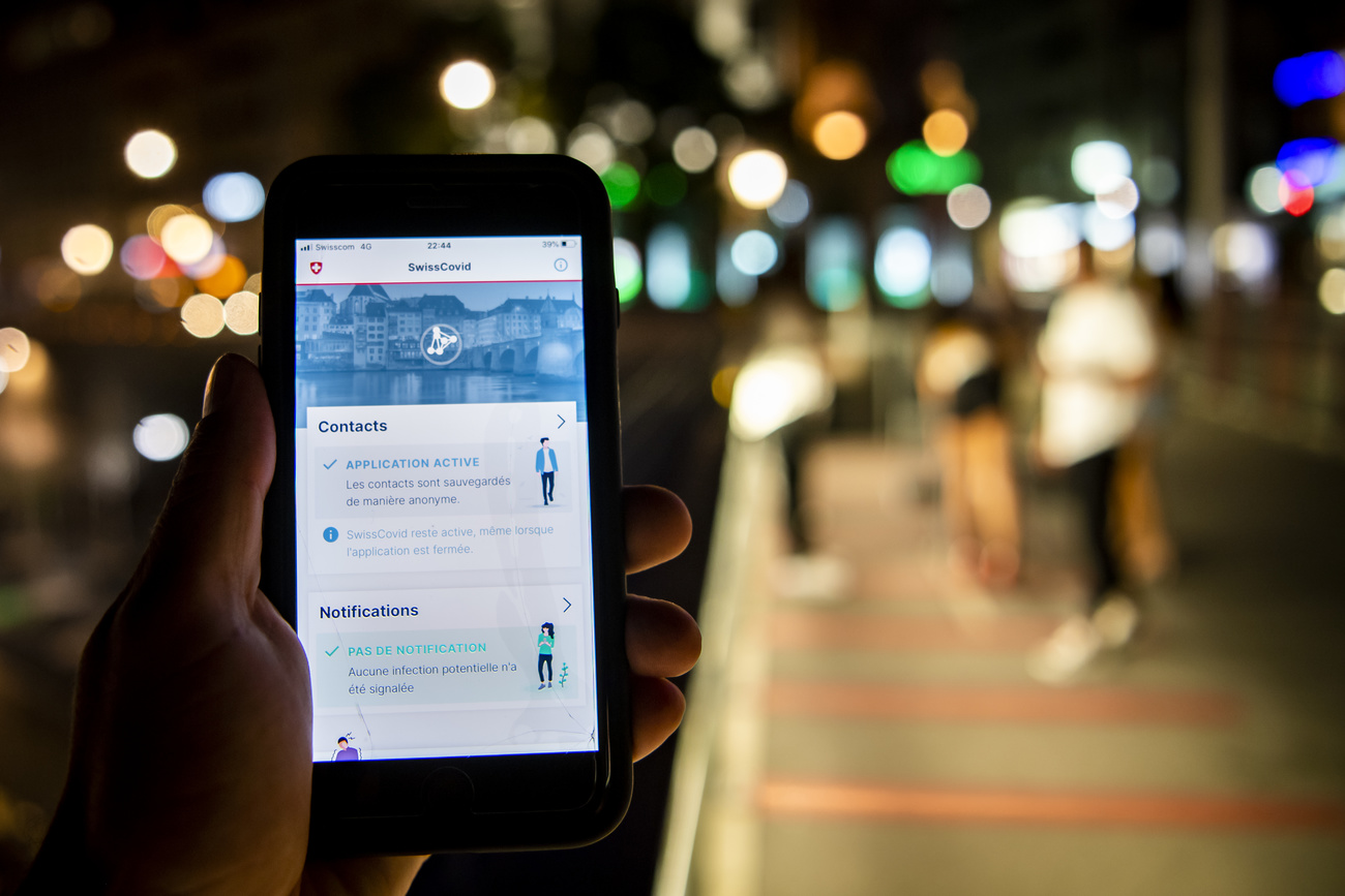 apllication swisscovid