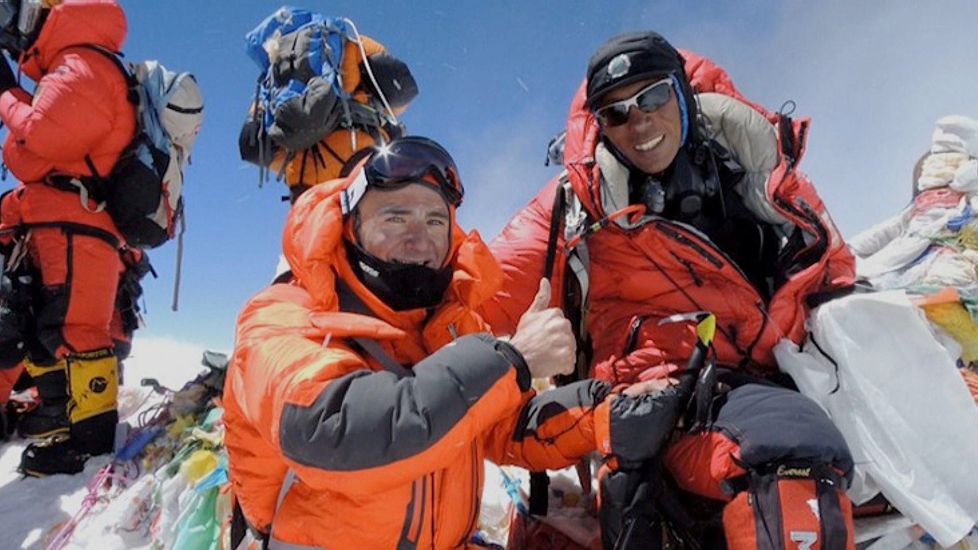 エベレスト山頂のウエリシュテック