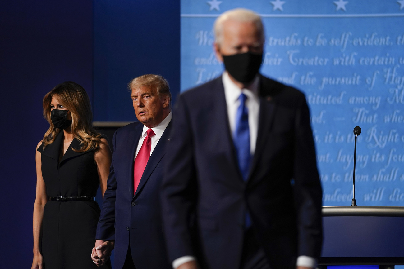 President Trump and challenger Joe Biden