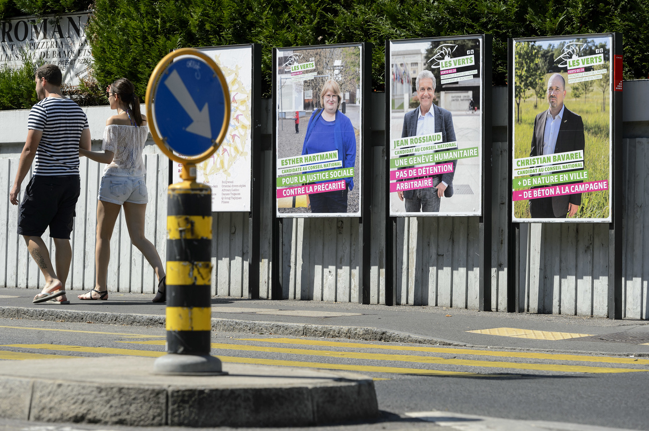 Wahlplakate der Grünen