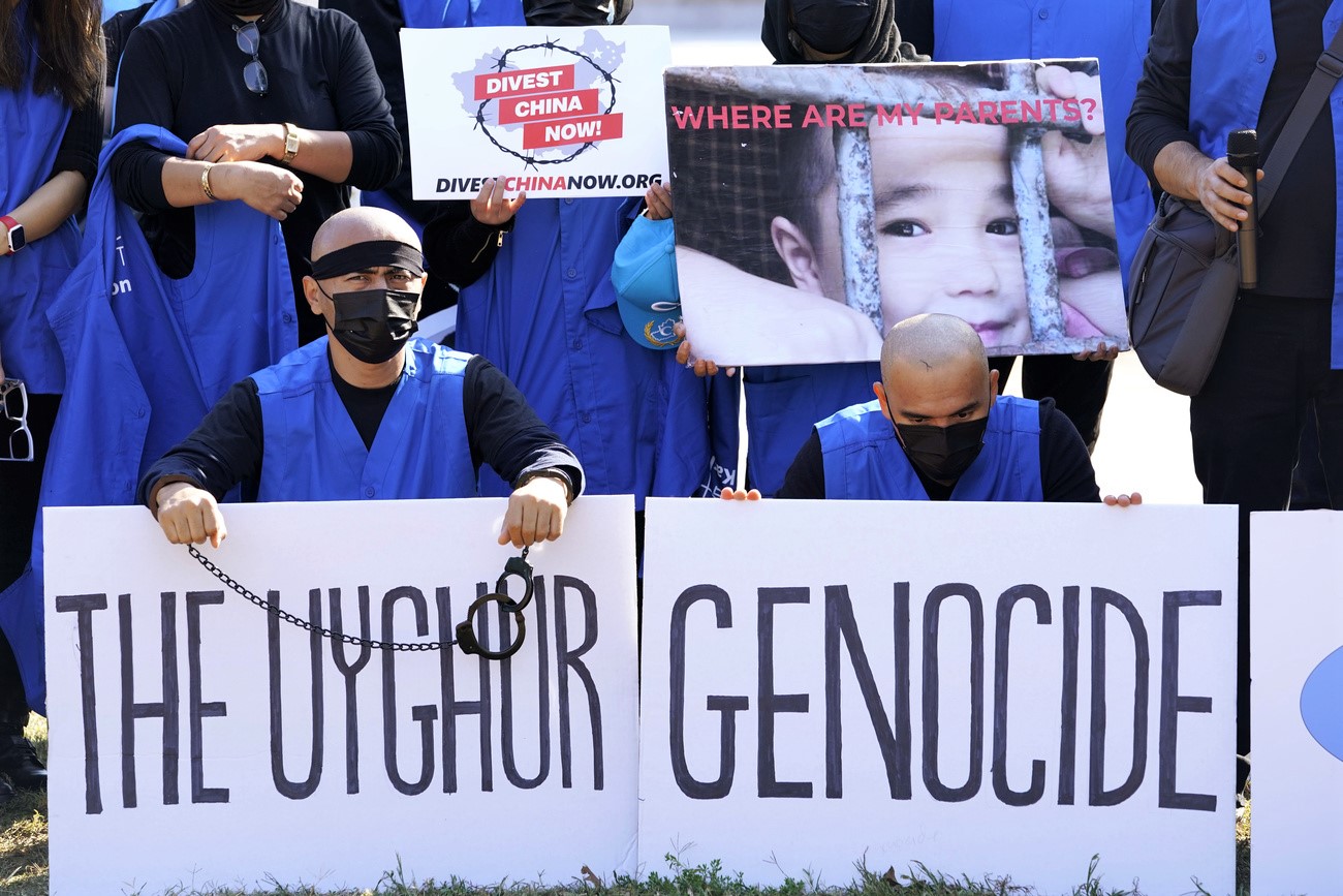 manifestation de Ouighours