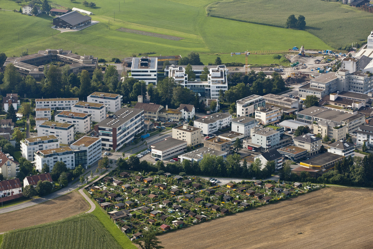 Le siège social de Glencore dans le canton de Zoug.