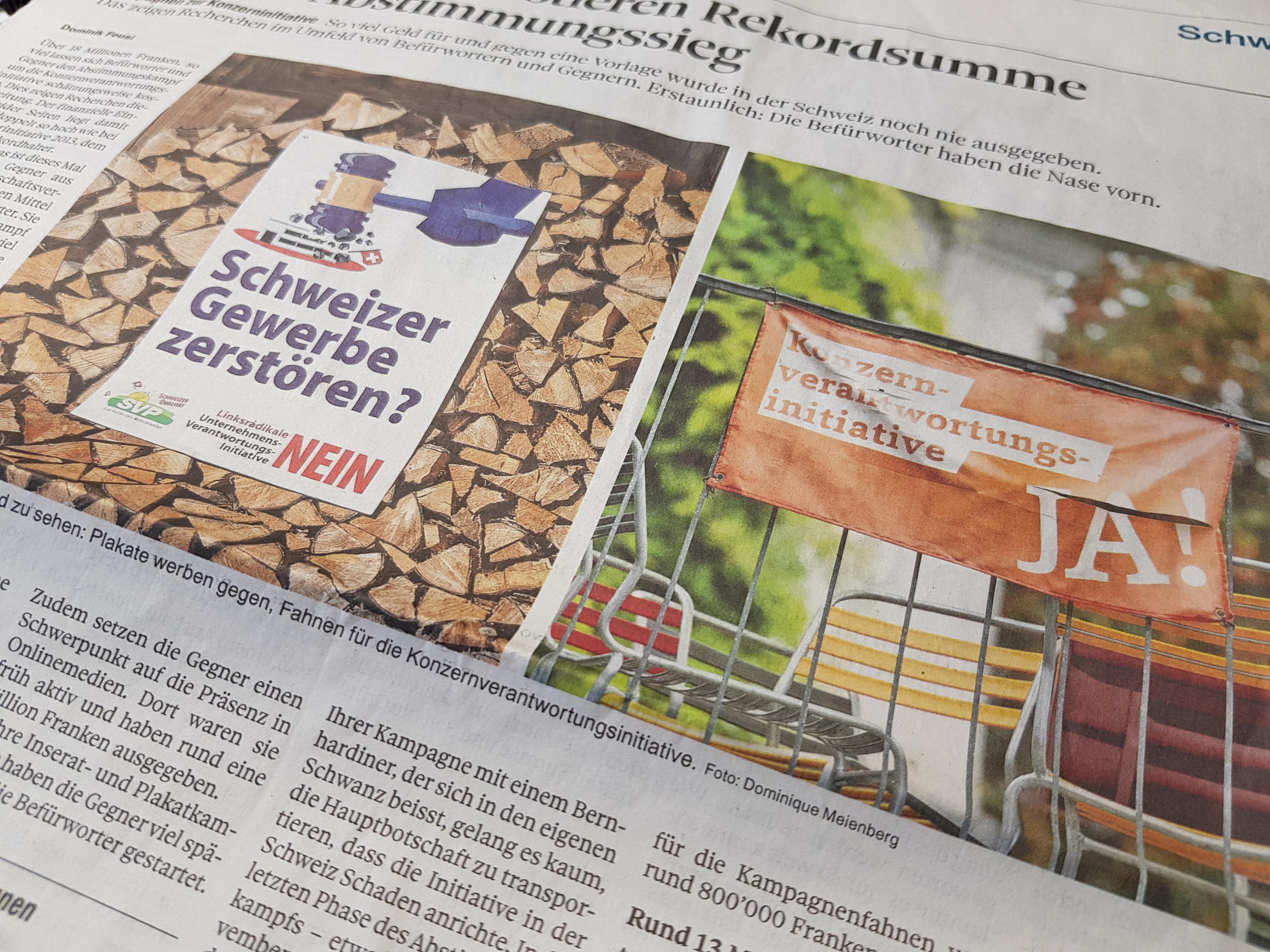 Zeitungsausschnitt
