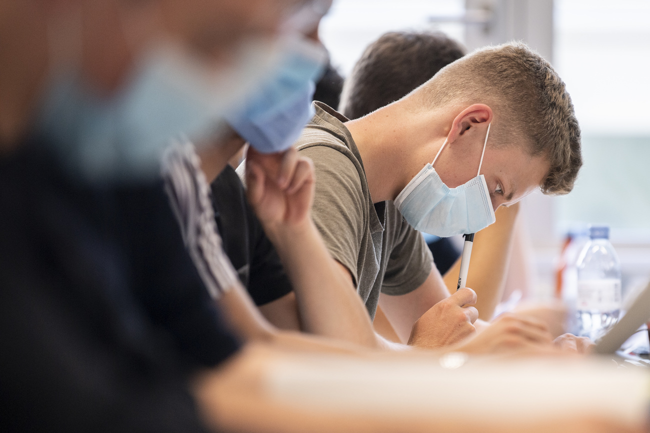 Apprentices at the Vocational Training Centre in Schaffhausen