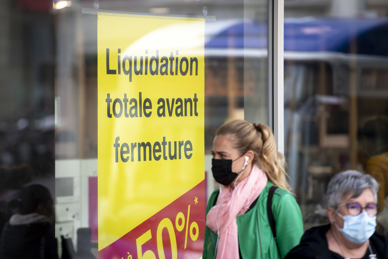 Totalausverkauf eines Geschäfts