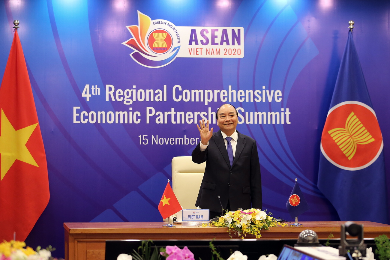 Il primo ministro vietnamita Nguyen Xuan Phuc.