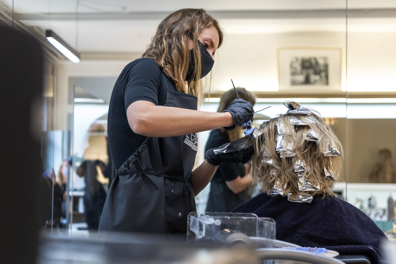 Swiss hairdresser