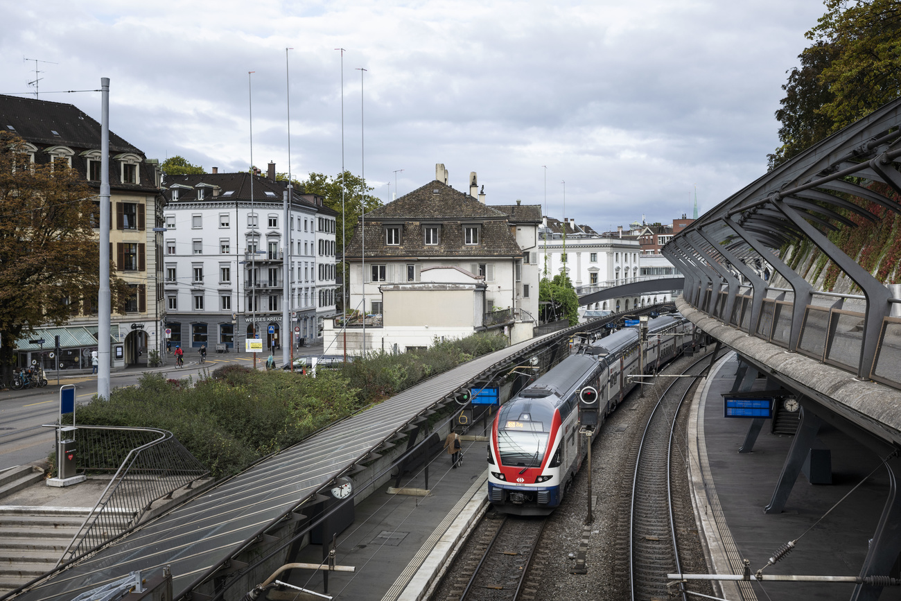 スイスの電車