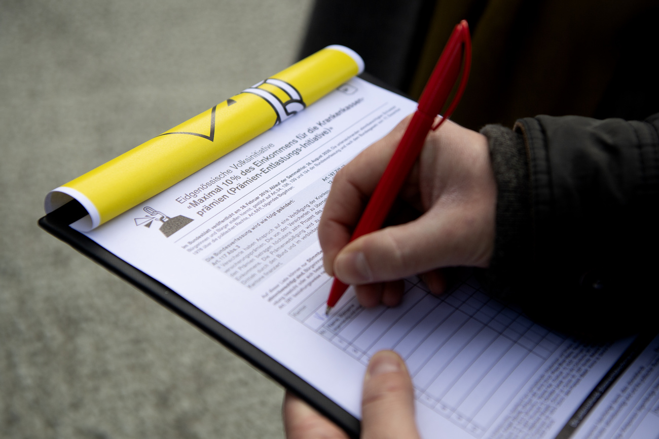 signing a page