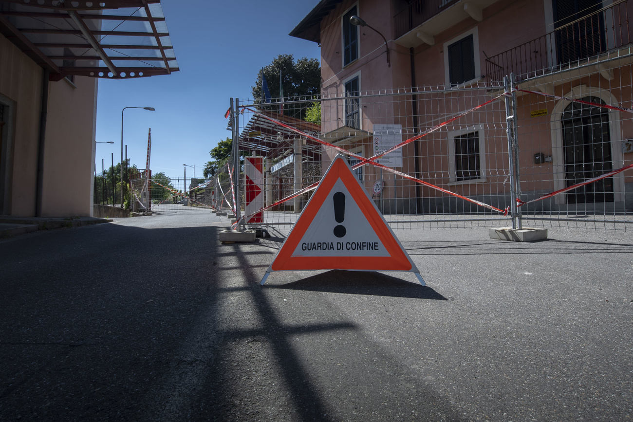Ticino border closed