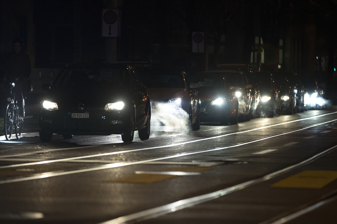 Fumée de pots d échappement