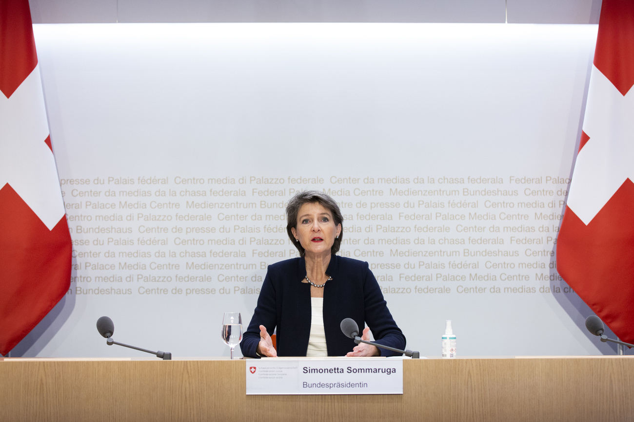 Bundespräsidentin Simmonetta Sommaruga