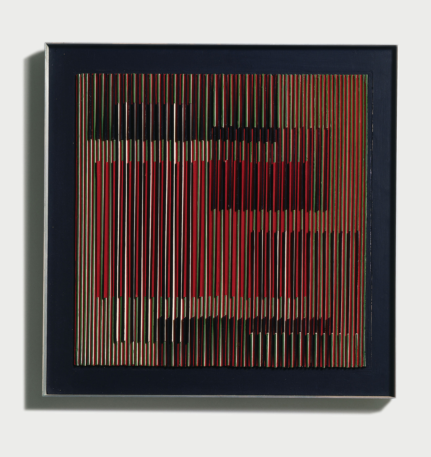 Kinetic artwork by Carlos Cruz-Diez