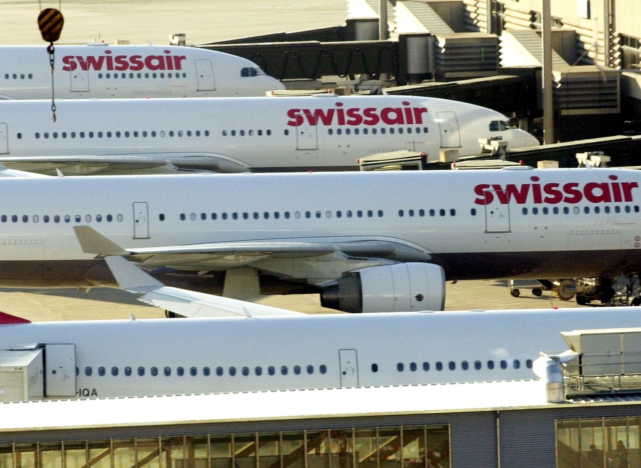Swissair aircraft