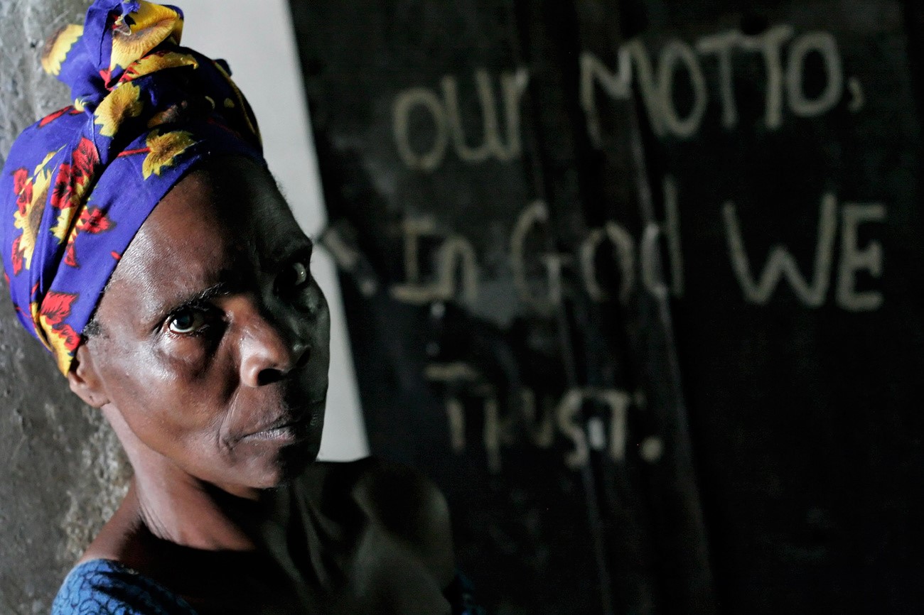 réfugiée à Monrovia