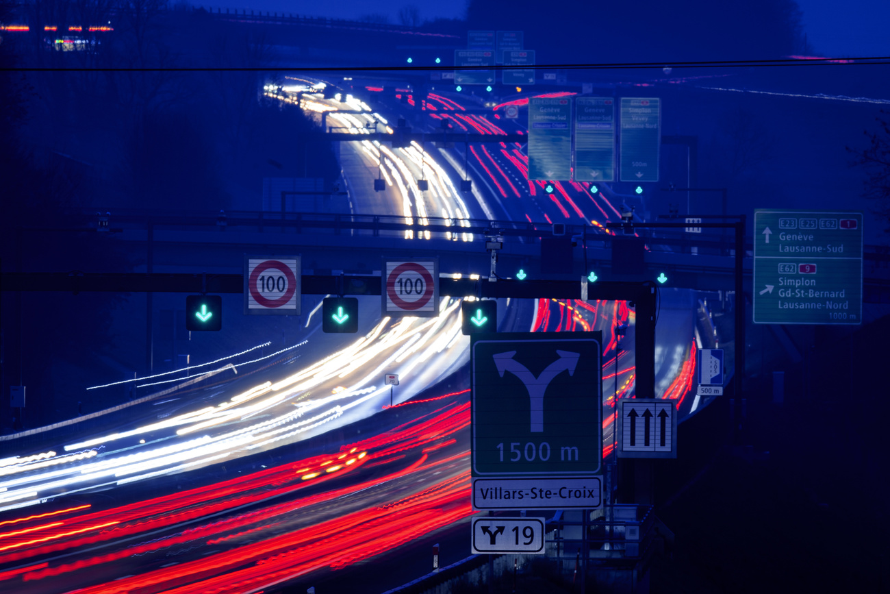 autostrada di notte