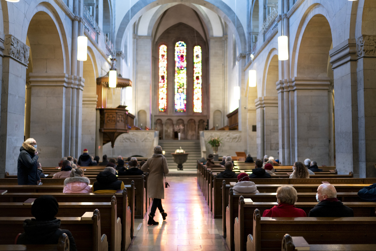 A church service
