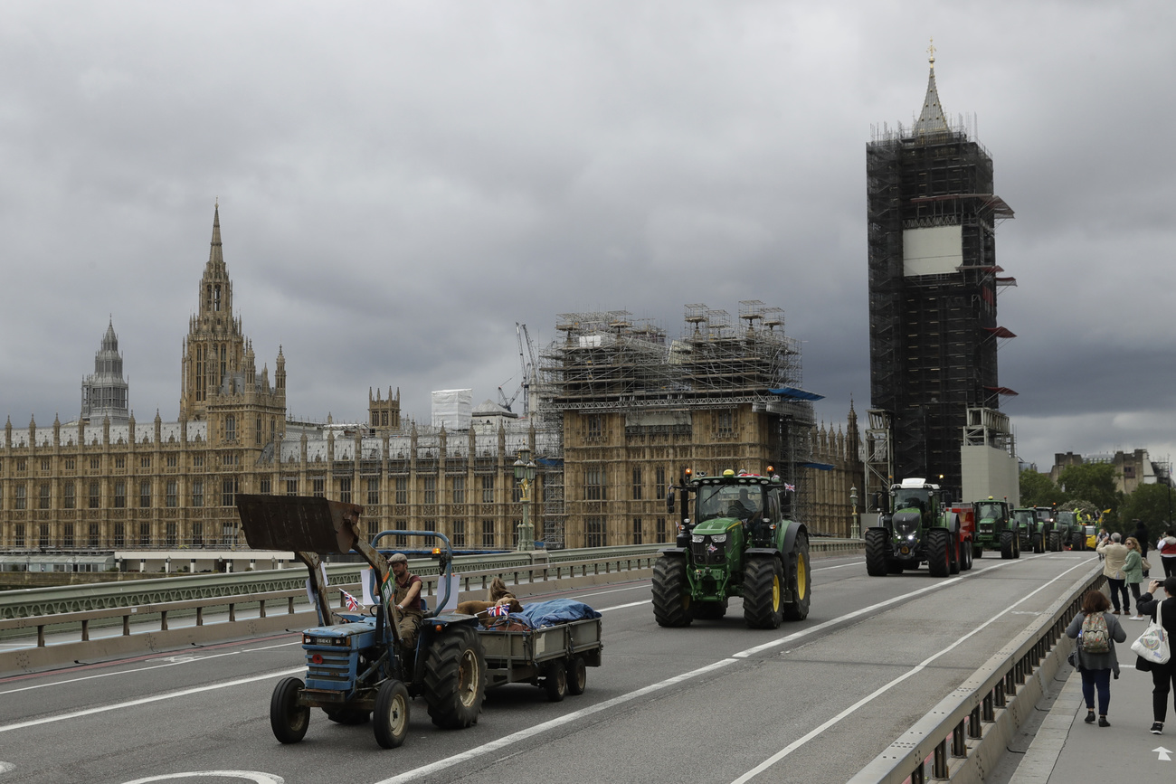 Tractores en Londres