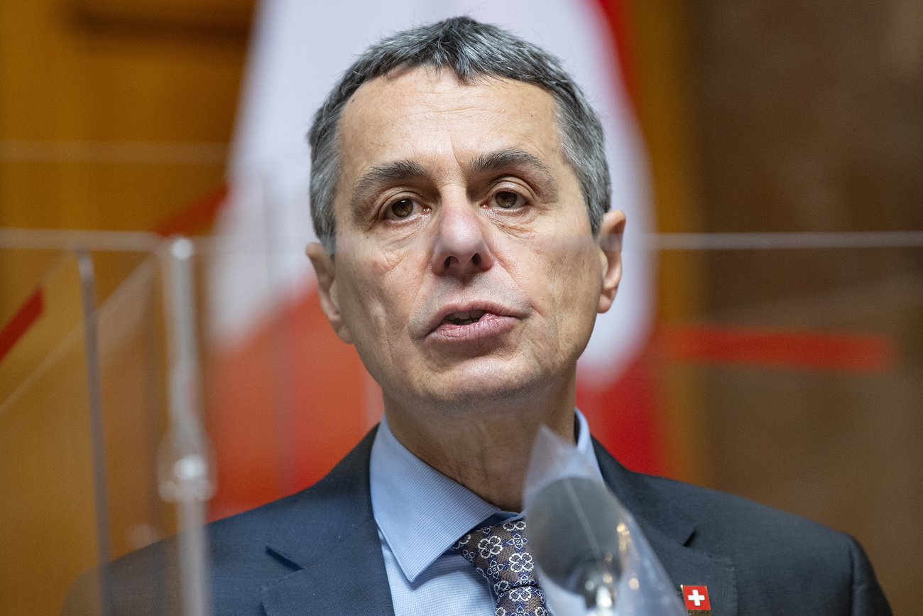Ignazio Cassis in parliament