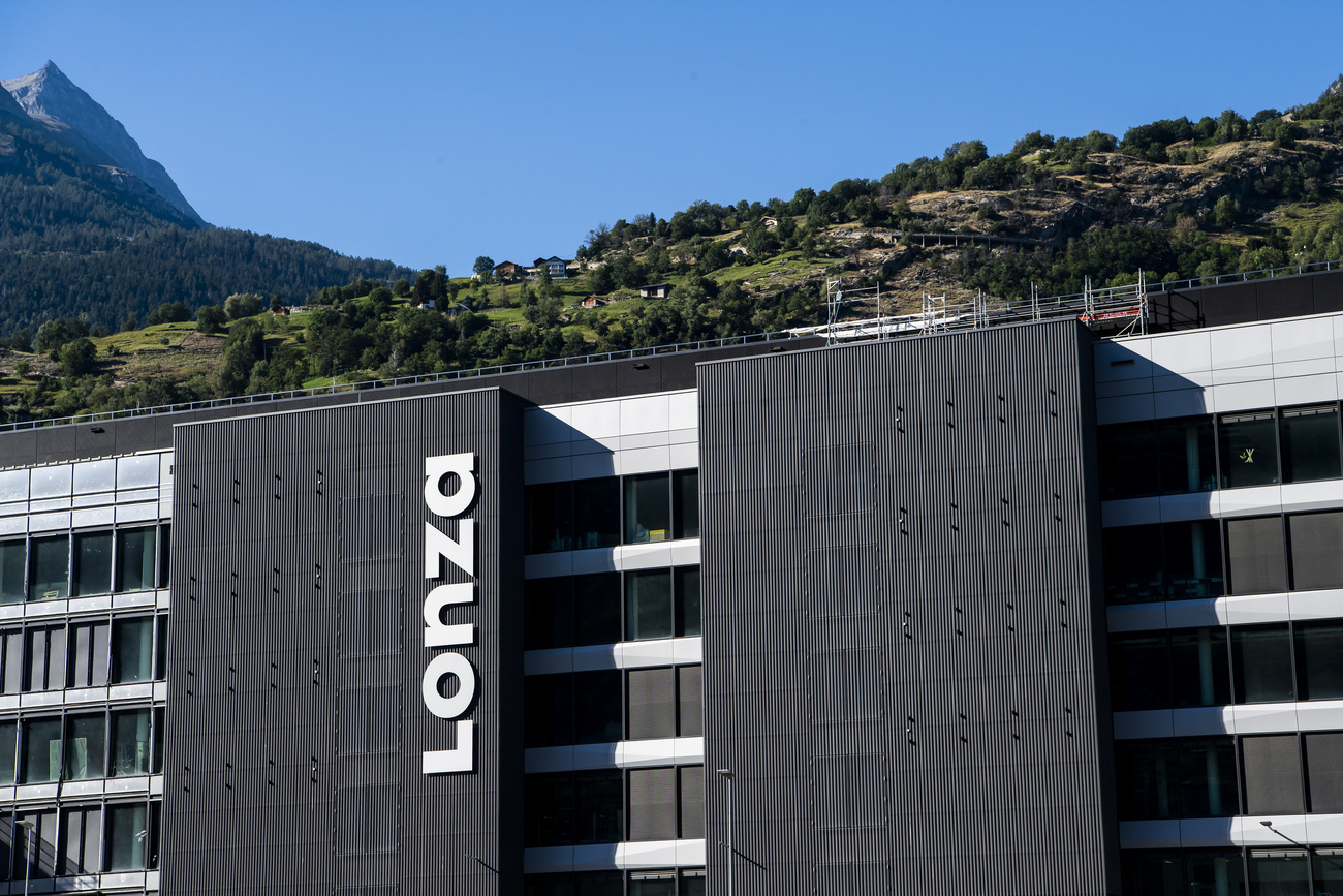 Le site de Lonza en Valais