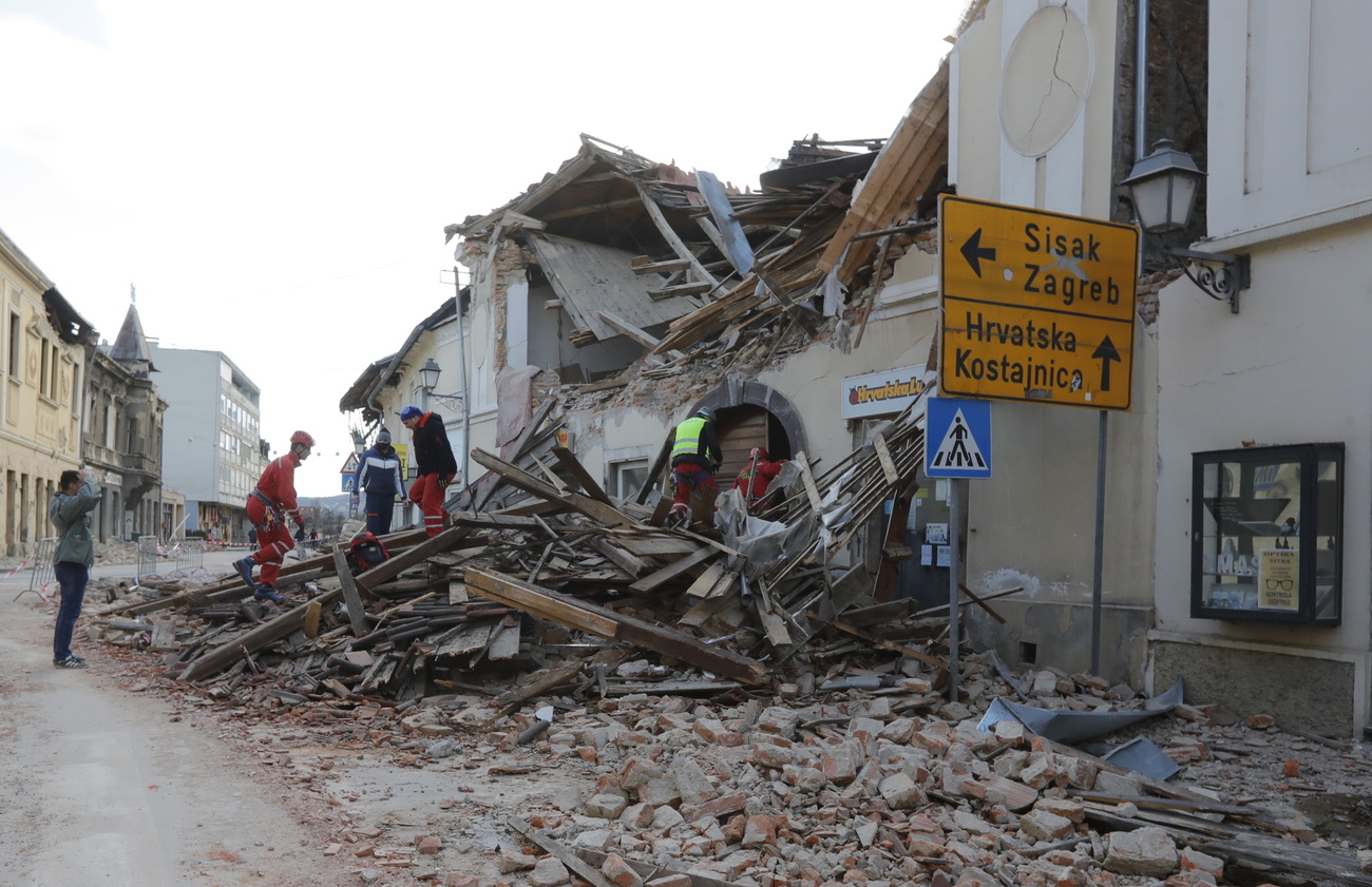 quake devastation in croatia