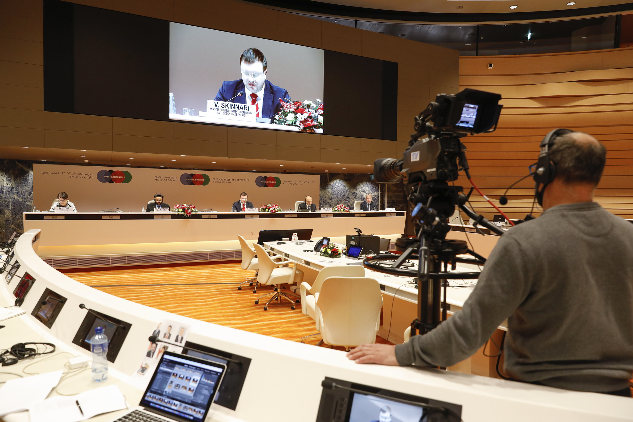 videoconference à l ONU