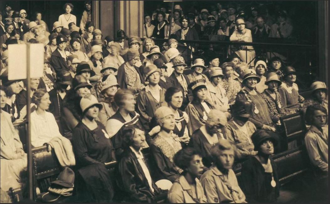 Congrès des femmes en 1929